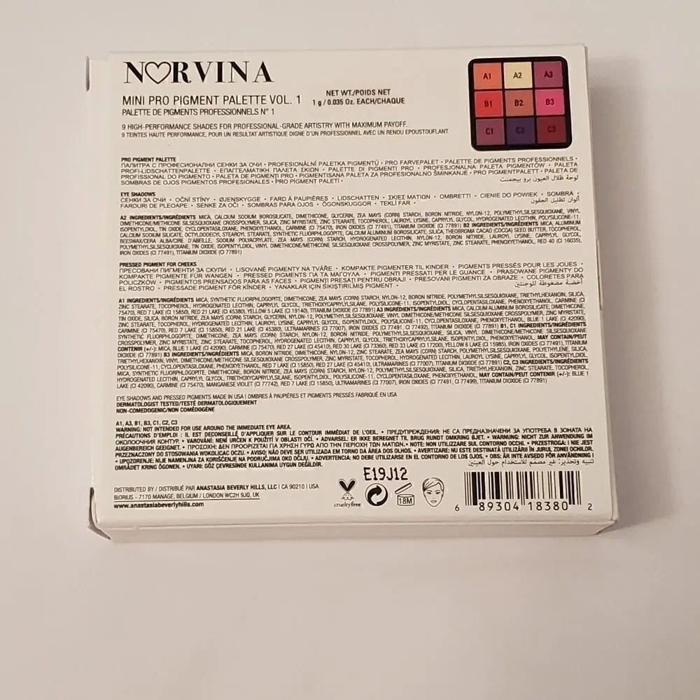 Anastasia Beverly Hills Mini Pro palette v…